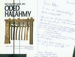 Sculpture By Oded Halahmy. (Catalogue of an Exhibition Held at Hebrew Union College (New York), Summer 1980. ) (Presentation Copy: Two Page, Signed Handwritten Letter on Oded Halahmy Letterhead Addressed to Peter Selz Laid in).
