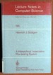 A Hierarchical Associative Processing System (Lecture Notes in Computer Science)