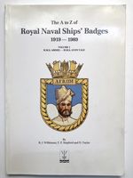 The a to Z of Royal Naval Ships' Badges 1919-1989, Volume 1, H. M. S. Abdiel and H. M. S. Avon Vale