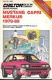 Mustang Capri Merkur 1979-88 Part No. 6963