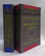 Companion Encyclopedia of the History and Philosophy of the Mathematical Sciences