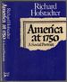 America at 1750: a Social Portrait