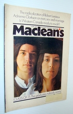 Maclean's-Canada's National Magazine, June 1971-the Class (University) of 1971-the Class Nobody Wants-Six Valedictorians Speek Out / the Guess Who!