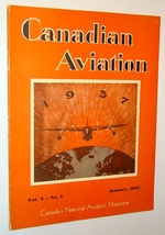 Canadian Aviation Magazine, January 1937-Sensational Fleet Aircraft Four-Page Centerfold Ad