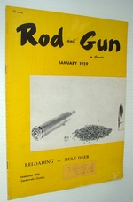 Rod & Gun in Canada Magazine, June 1959-Reloading, Mule Deer