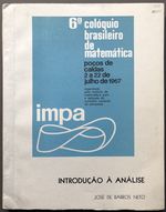 Introducao a Analise (6 Coloquio Brasileiro De Matematica)