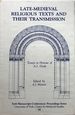 Late-Medieval Religious Texts and Their Transmission: Essays in Honour of a.I. Doyle