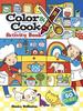 Color & Cook Activity Book With 50 Stickers!