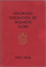 Colorado Federation of Women's Clubs 1937-1938