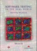 Software Testing in the Real World