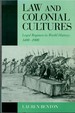 Law and Colonial Cultures: Legal Regimes in World History 1400-1900