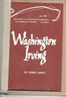 Washington Irving-American Writers 25 University of Minnesota Pamphlets on American Writers