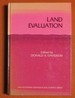 Land Evaluation (Van Nostrand Reinhold Soil Science Series)