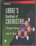 Lange's Handbook of Chemistry. Fifteenth Edition
