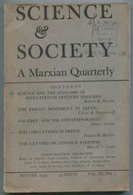 Science & Society: a Marxian Quarterly-Volume III, Number 1, Winter 1939