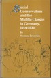 Social Conservatism and the Middle Class in Germany, 1914-1933