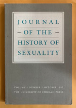 Journal of the History of Sexuality: Volume 3, Number 2, October 1992