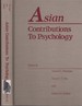 Asian Contributions to Psychology