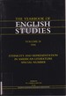 Ethnicity and Representation in American Literature (Yearbook of English Studies 1994 Volume 24)