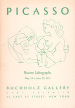 Picasso: Recent Lithographs