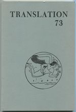 Translation 73-Vol. I, No. 1, Winter 1973