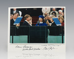 Sandra Day O&#8217; Connor and Dan Quayle Signed Photograph