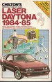 Laser Daytona 1984-85 All U. S. and Canadian Models of Dodge Daytona and Plymouth Laser Including Turbocharged Engines