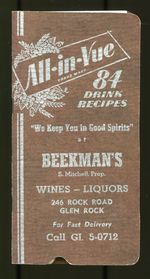 All-in-Vue 84 Drink Recipes