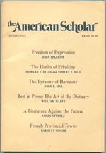 The American Scholar-Volume 46, Number 2, Spring, 1977