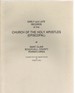 Early and Late Records of the Church of the Holy Apostles (Episcopal) at Saint Clair Schuylkill County Pennsylvania