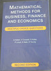 Mathematical Methods for Business, Finance and Economics-Multiple Choice Questions
