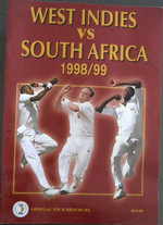 West Indies Vs South Africa 1998/99: Official Tour Brochure