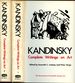 Kandinsky: Complete Writings on Art--Volume One (1901-1921); and Volume Two (1922-1943) [Two Volume Complete Set]