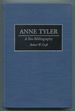 Anne Tyler: a Bio-Bibliography