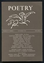 Poetry: Volume Cix, Number 2, November 1966