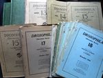Drosophila Information Service (Dis) Bulletins No. 6 (April 1936), 7 (March 1937), 8 (Dec. 1937), 10 (Dec. 1938), 11 (Jan. 1939), 12 (Dec. 1939), 13 (June 1940), 14 (Feb. 1941), 15 (Sept. 1941), 16 (June 1942), 17 (Oct. 1943), 18 (Nov. 1944), 19 (Dec....