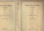 William Warner Bishop: a Tribute (Dust Jacket Only, No Book)