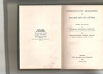 Representative Biographies of English Men of Letters