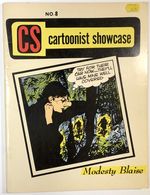 Cs-Cartoonist Showcase, Volume 1, No. 8, September 1969. (Featuring Modesty Blaise, Secret Agent X-9, & Tarzan)