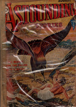 Astounding Stories August 1931. the Midget From the Island By H.G. Winter. Collectible Pulp Magazine