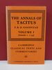 The Annals of Tacitus, Vol. I (Cambridge Classical Texts and Commentaries, Series No. 15)