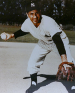 Phil Rizzuto New York Yankees Throwaround Photo 1 of 2 Original 8'' X 10'' Inch Photograph
