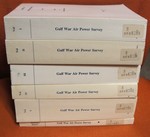 Gulf War Air Power Survey. Including Summary. (Complete 6 Volume Set).