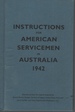 Instructions for American Servicemen in Australia 1942