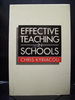 Effective Teaching in Schools