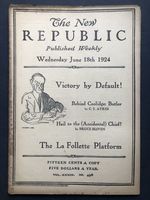 The New Republic, June 18, 1924