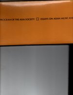 Essays on Asian Music and Theater: Edo Festival Music and Pantomine / P'an-Soru / Shantung Taditional Music