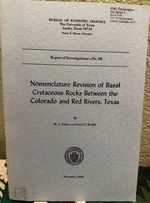 Nomenclature Revision of Basal Cretaceous Rocks Between the Colorado and Red Rivers, Texas