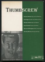 Thumbscrew  No. 11, Autumn 1998