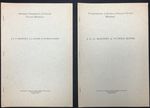 2 1953 Offprints: Transofrmations of Systems of Classical Particle Mechanics; Axiomatic Foundations of Classical Particle Mechanics